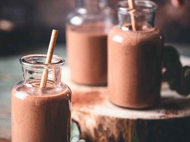 Erdnuss Schoko Shake