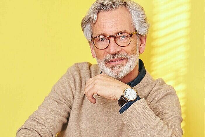 älterer Mann mit Diabetes, leichter leben mit Almased-Typ2