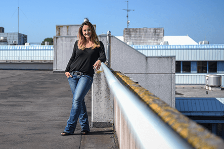 Nadine W. berichtet über Ihren Abnehmerfolg auf einer Dachterasse in Jever