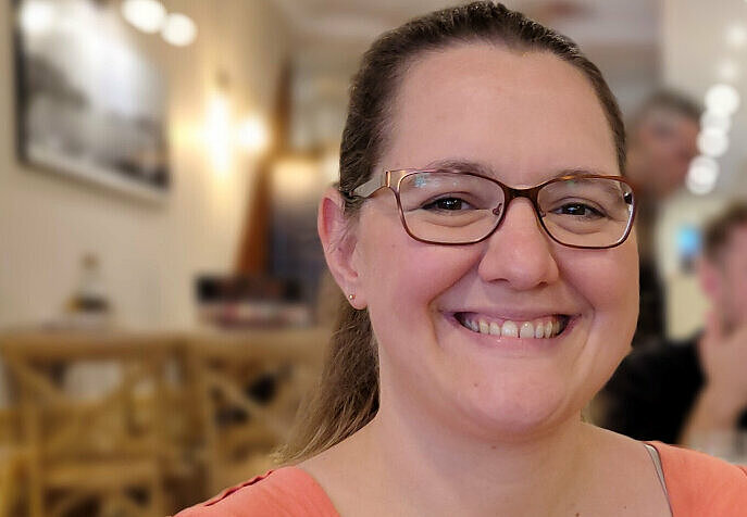 Christina D. vor der Almased Diät