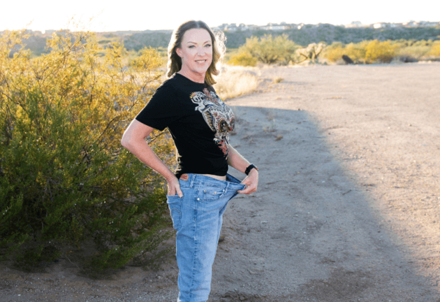Jennifer K. nach der Almased Diät
